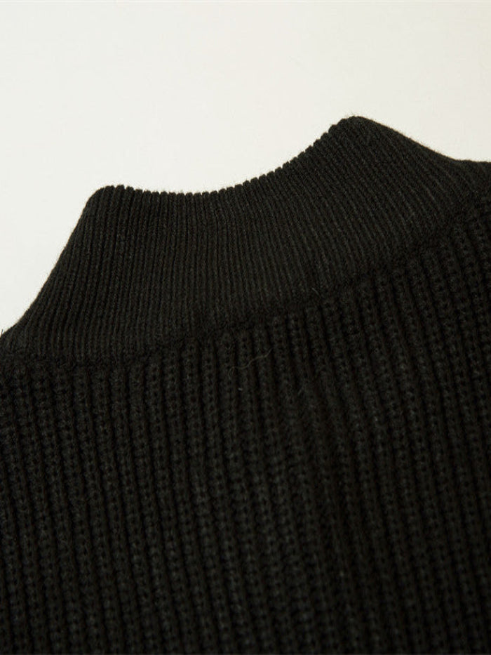 SHADOW ATHLETIC STYLE PANEL TRACK SWEATER