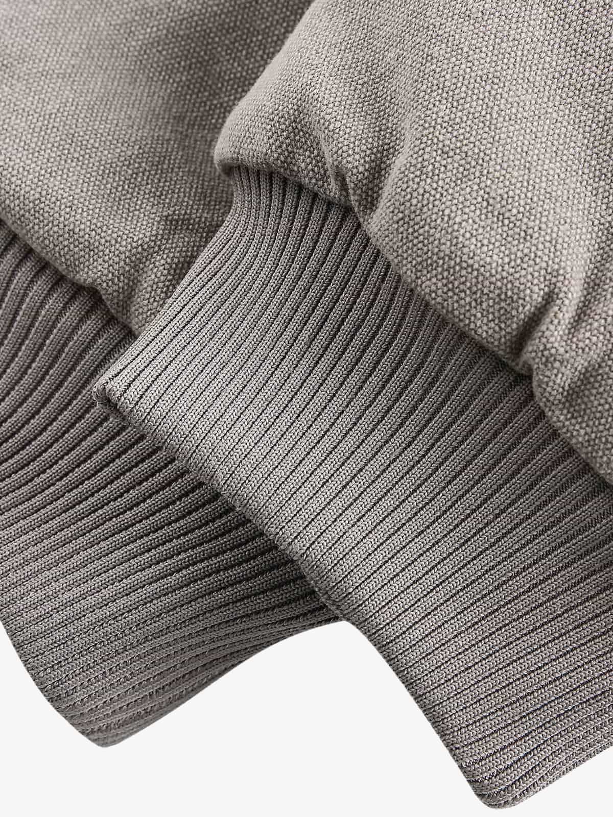 WASHED FAUX FUR ZIP-UP JACKET