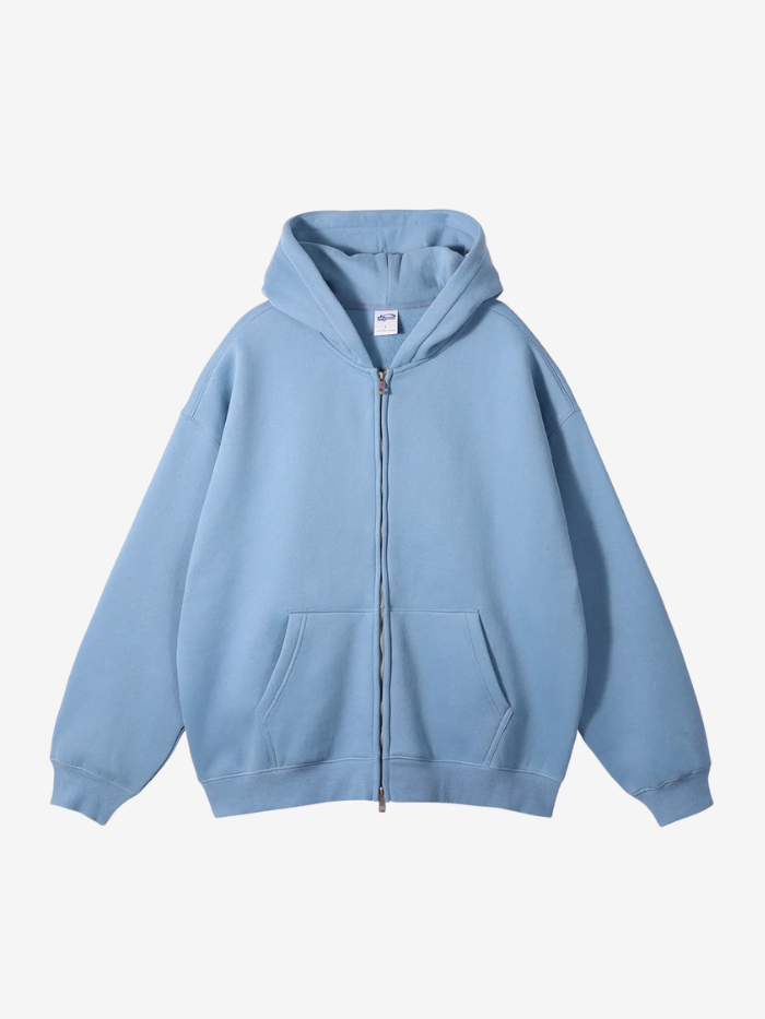 URBAN ESSENTIAL ZIP-UP HOODIE