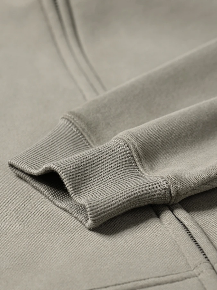 URBAN ESSENTIAL ZIP-UP HOODIE