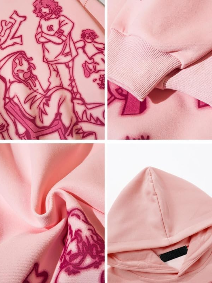 GRAPHIC OVERSIZED STREET HOODIE